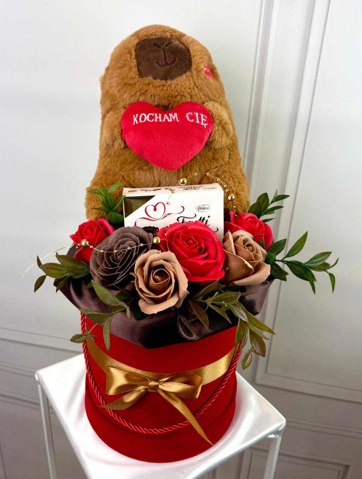 Box Walentynkowy z Misiami