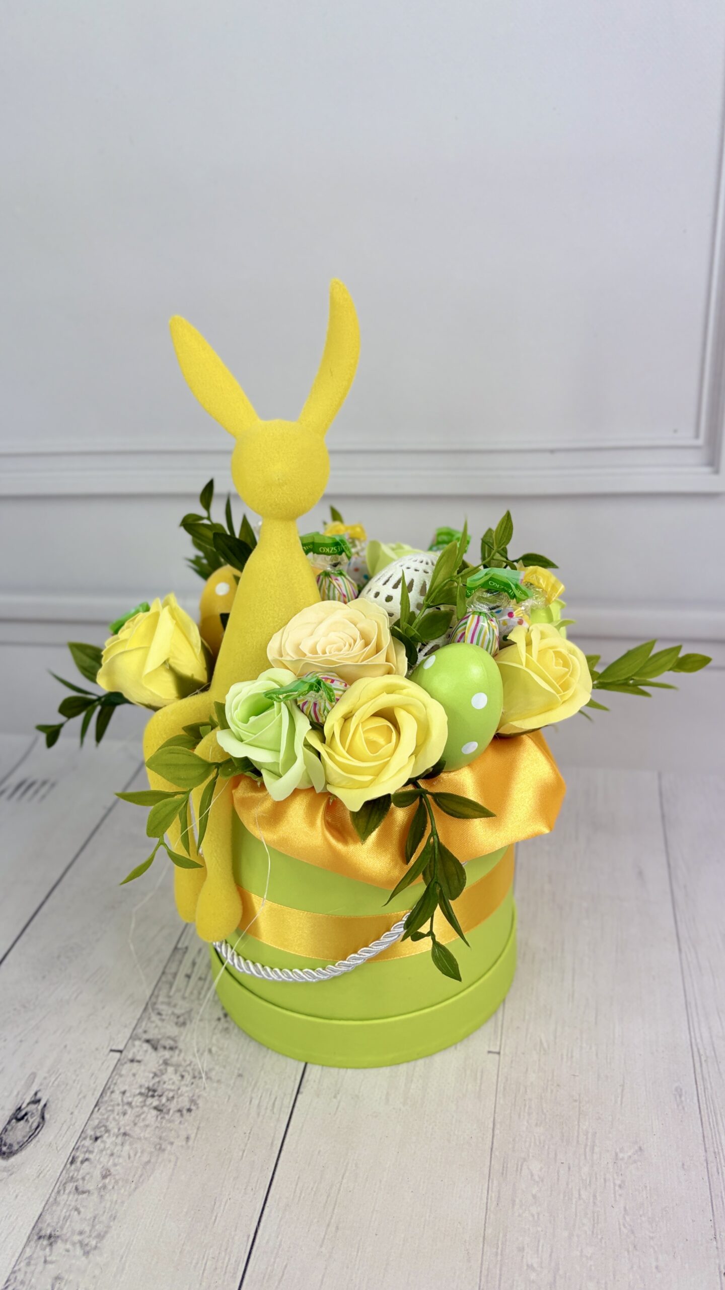 🐰 Zielony Zajączek – boks wielkanocny (rozmiar M)