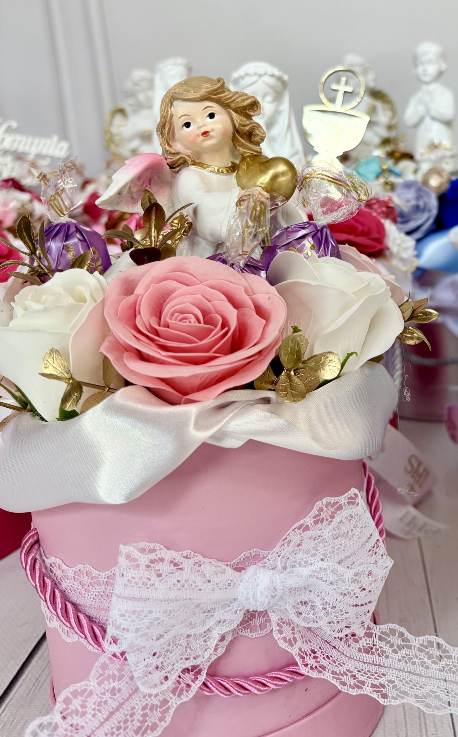 Różowy Aniołek – mini boks XS
